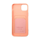 iPhone 14 Plus Cover Kortholder Rosa