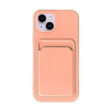 iPhone 14 Plus Cover Kortholder Rosa