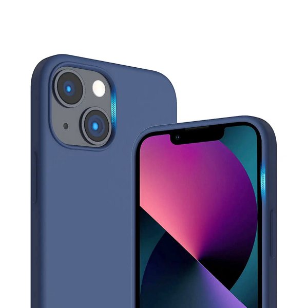 Rvelon iPhone 14 Plus Cover Silikone Blå