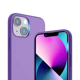 Rvelon iPhone 14 Plus Cover Silikone Lilla