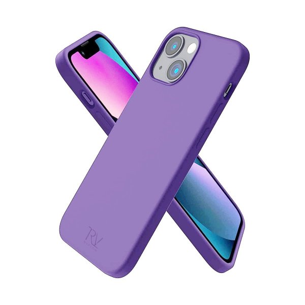 Rvelon iPhone 14 Plus Cover Silikone Lilla