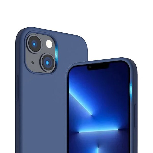 Rvelon iPhone 14 Plus Cover Silikone MagSafe Blå