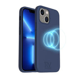 Rvelon iPhone 14 Plus Cover Silikone MagSafe Blå