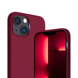 Rvelon iPhone 14 Plus Cover Silikone MagSafe Rød