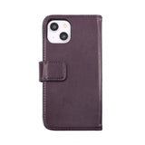 Rvelon iPhone 14 Plus Cover Ægte Læder Lilla