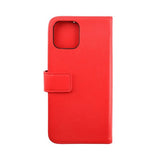 Rvelon iPhone 14 Plus Cover Ægte Læder Rød