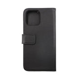 Rvelon iPhone 14 Plus Cover Ægte Læder Sort