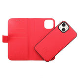 Rvelon iPhone 14 Plus Cover Magnetisk aftagelig skal Rød