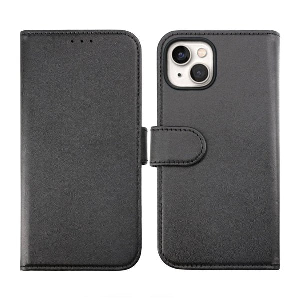 Rvelon iPhone 14 Plus Cover Magnetisk Aftageligt Etui Sort
