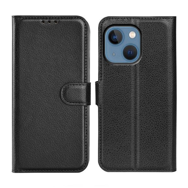iPhone 14 Plus Cover med Stativ Sort