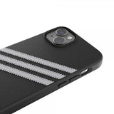 Adidas iPhone 14 Plus Cover 3 Stripes Snap Case Sort Hvid