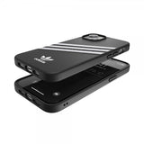 Adidas iPhone 14 Plus Cover 3 Stripes Snap Case Sort Hvid