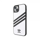 Adidas iPhone 14 Plus Cover 3 Stripes Snap Case Hvid Sort
