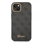 Guess iPhone 14 Plus Cover 4G Logo Sort