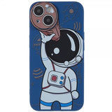 iPhone 14 Plus Cover Astronaut Blå Brun