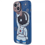 iPhone 14 Plus Cover Astronaut Blå Brun
