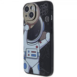 iPhone 14 Plus Cover Astronaut Sort Grå