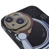 iPhone 14 Plus Cover Astronaut Sort Grå