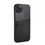 Buffalo iPhone 14 Plus Cover Bagsidecover med Kortpladser Sort