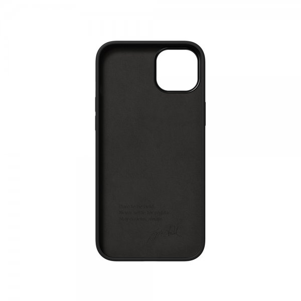 Nudient iPhone 14 Plus Cover Bold Charcoal Black