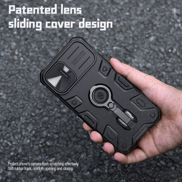 Nillkin iPhone 14 Plus Cover CamShield Armor Pro MagSafe Sort