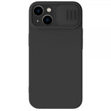 Nillkin iPhone 14 Plus Cover CamShield Silky MagSafe Sort
