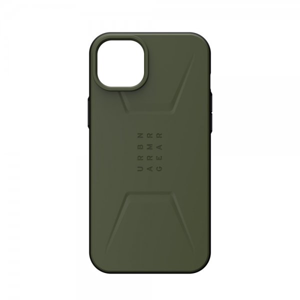Urban Armor Gear (UAG) iPhone 14 Plus Cover Civilian MagSafe Olive