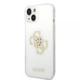 Guess iPhone 14 Plus Cover Fuld Glitter Gennemsigtig