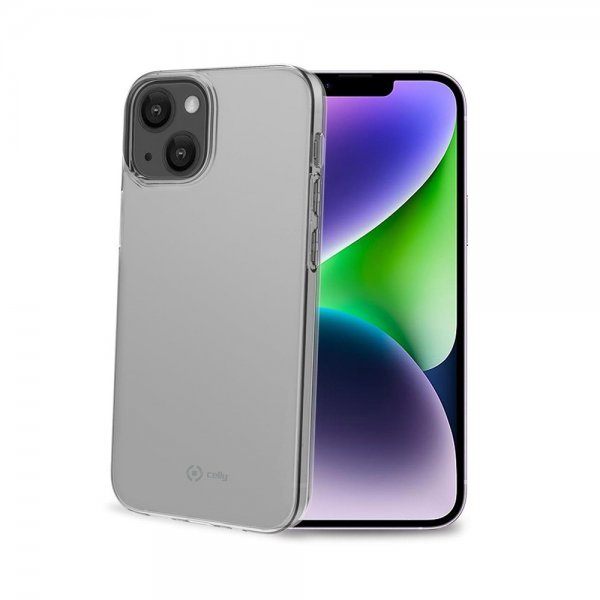 Celly iPhone 14 Plus Cover GELSKIN Transparent