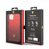 Ferrari iPhone 14 Plus Cover Gradient Scuderia Rød