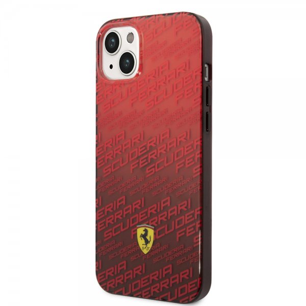 Ferrari iPhone 14 Plus Cover Gradient Scuderia Rød
