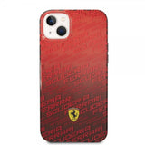 Ferrari iPhone 14 Plus Cover Gradient Scuderia Rød