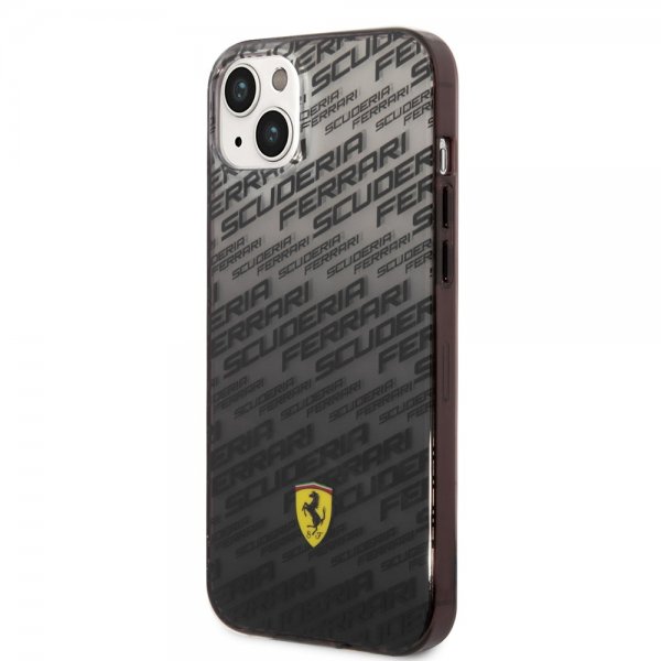 Ferrari iPhone 14 Plus Cover Gradient Scuderia Sort