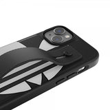 Adidas iPhone 14 Plus Skal Handstrap Case Sort Hvid