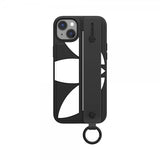 Adidas iPhone 14 Plus Skal Handstrap Case Sort Hvid
