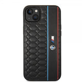 BMW iPhone 14 Plus Cover Hexagonal Pattern Sort