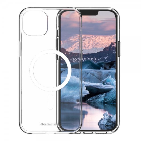 dbramante1928 iPhone 14 Plus Cover Iceland Pro MagSafe Clear