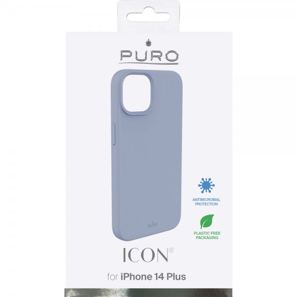 Puro iPhone 14 Plus Cover Icon Blå