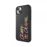 Adidas iPhone 14 Plus Cover Inlay Embroidery Case Colourful