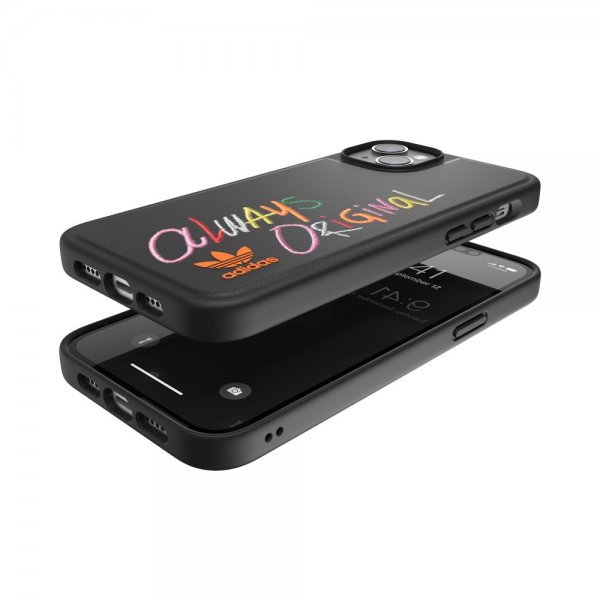 Adidas iPhone 14 Plus Cover Inlay Embroidery Case Colourful