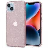 Spigen iPhone 14 Plus Cover Liquid Crystal Glitter Rose Quartz