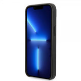 Karl Lagerfeld iPhone 14 Plus Cover Logo Perforeret Sort