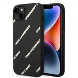 Karl Lagerfeld iPhone 14 Plus Cover Logomania Sort