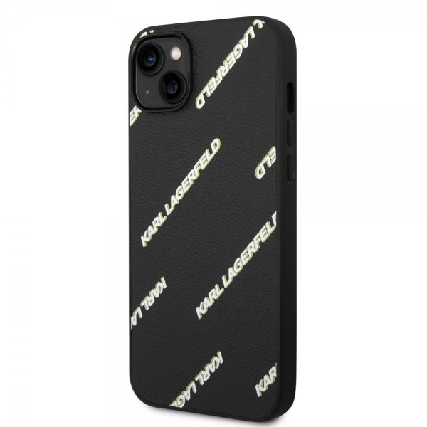 Karl Lagerfeld iPhone 14 Plus Cover Logomania Sort