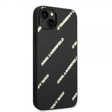 Karl Lagerfeld iPhone 14 Plus Cover Logomania Sort