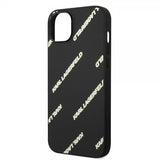 Karl Lagerfeld iPhone 14 Plus Cover Logomania Sort