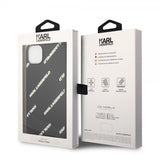 Karl Lagerfeld iPhone 14 Plus Cover Logomania Sort