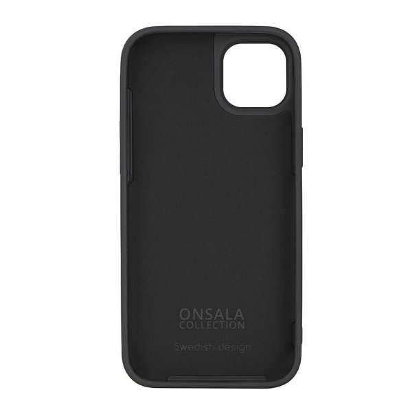 Onsala iPhone 14 Plus Cover MagSeries Silikone Sort