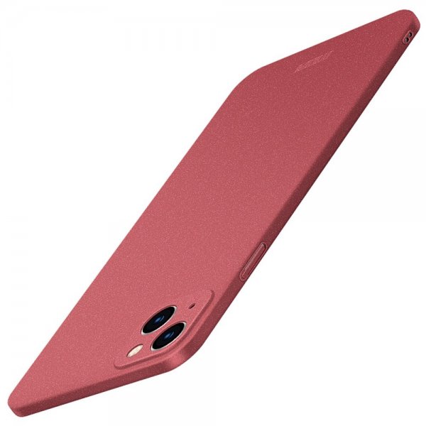 Mofi iPhone 14 Plus Cover Matte Shield Rød