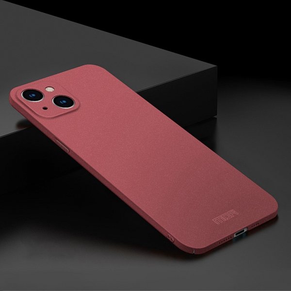 Mofi iPhone 14 Plus Cover Matte Shield Rød